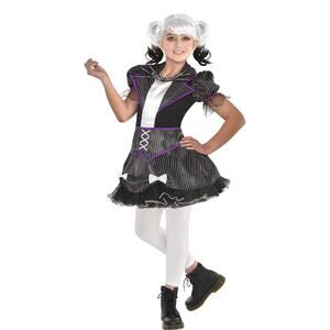 The Nightmare Before Christmas Jack Skellington Girls Costume Medium, Halloween